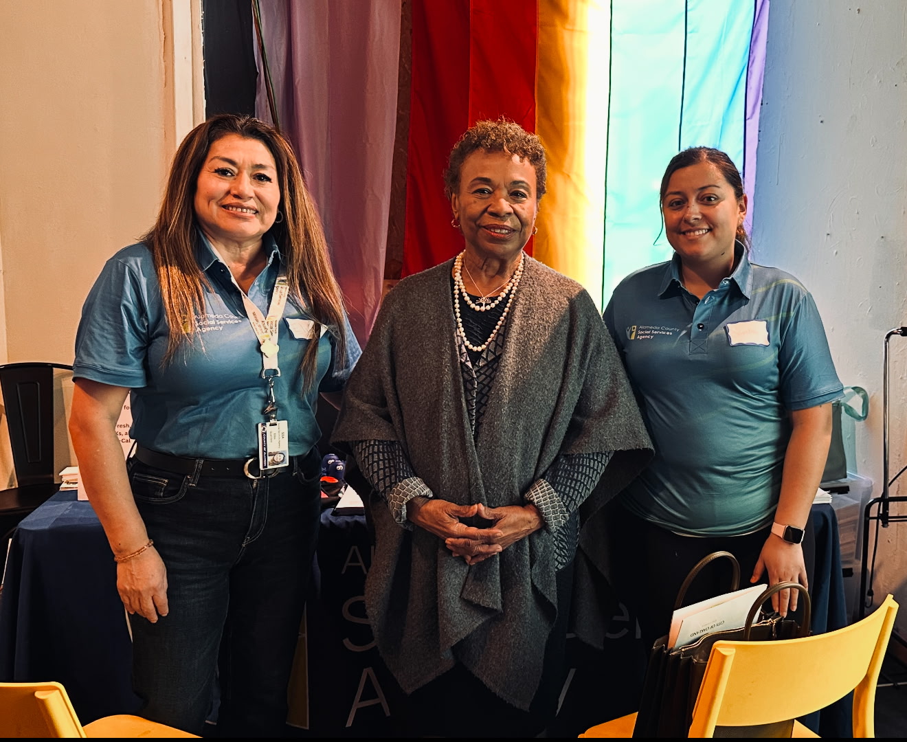 Outreach and Barbara Lee